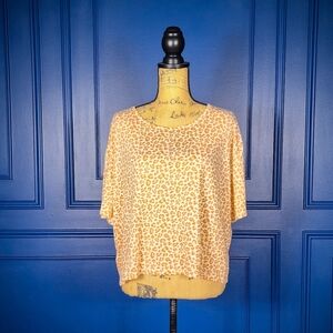 NIP Alternative Animal Print Crop Top-Large